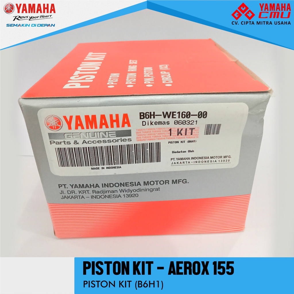 PISTON KIT - AEROX 155