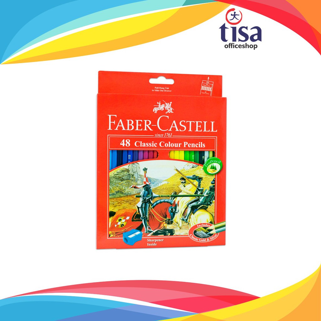 

PENSIL WARNA FABER CASTELL 48 WARNA