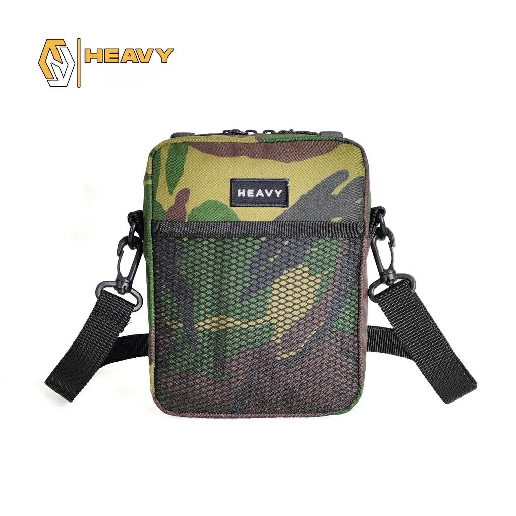 Tas Selempang Pria Heavy Original Elgano Series Loreng - Sling Bag Heavy Premium - Tas Pria Cross body