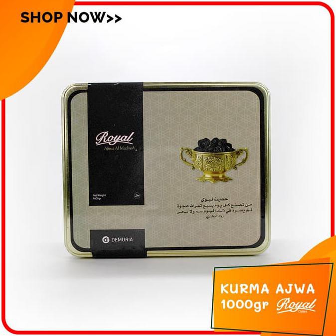 

Buruan Beli Kurma Royal Ajwa Al-Madinah 1 Kg Premium
