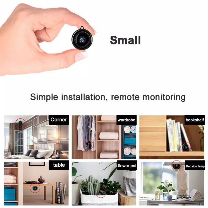 Camera CCTV spy Ip cam spy Kamera mini camera mini hd Night Vision Mini Camera Wifi Smart Net Cam