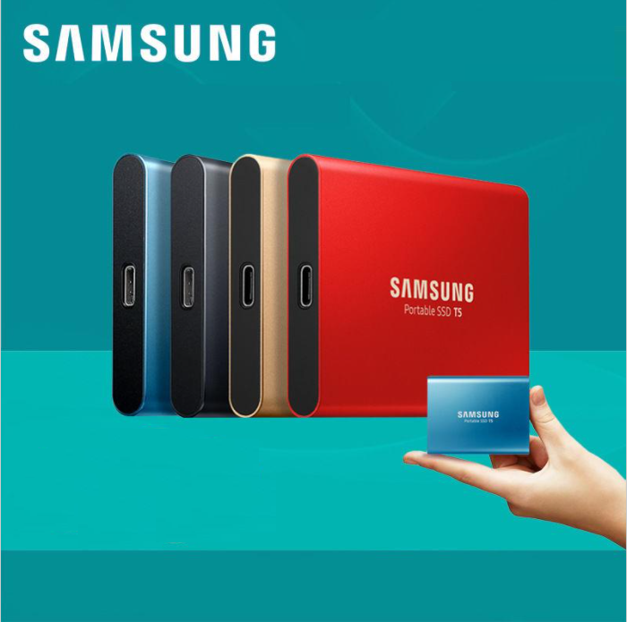 Samsung Portable SSD T5 1TB Hitam External HDD
