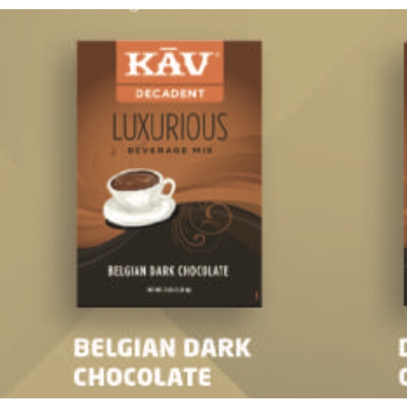 

Kav Belgian Dark Chocolate