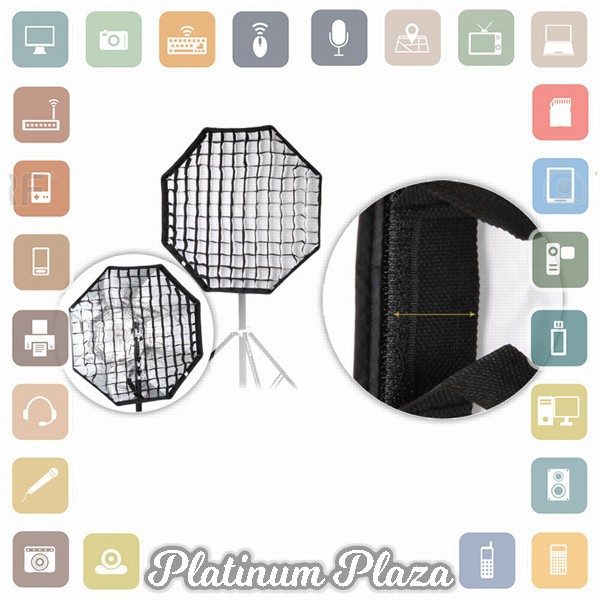 Octagonal Honeycomb Grid 80cm for Umbrella Softbox Reflector - BK-80 - Black`FMN64U-