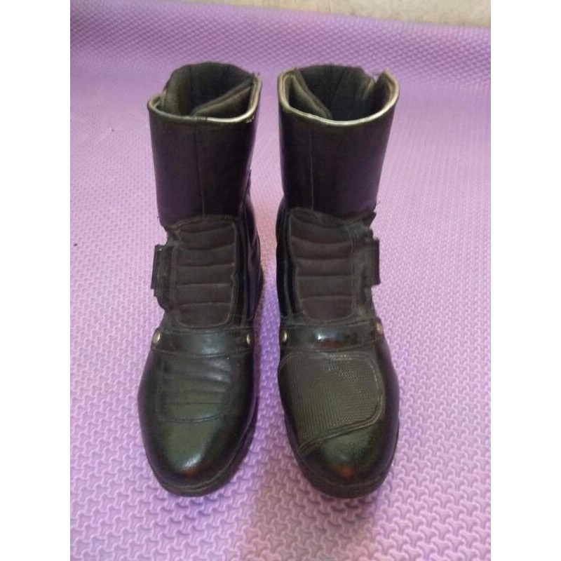 sepatu boots Tomkins size 40 biker touring