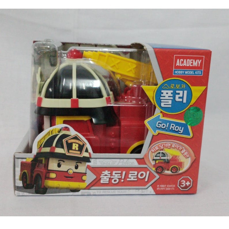 Robocar Poli 15719 Go Series Roy Mainan Anak Original