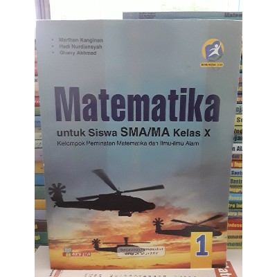 Buku Sma Matematika Sma Ma Kelas X Peminatan K13 Rev Shopee