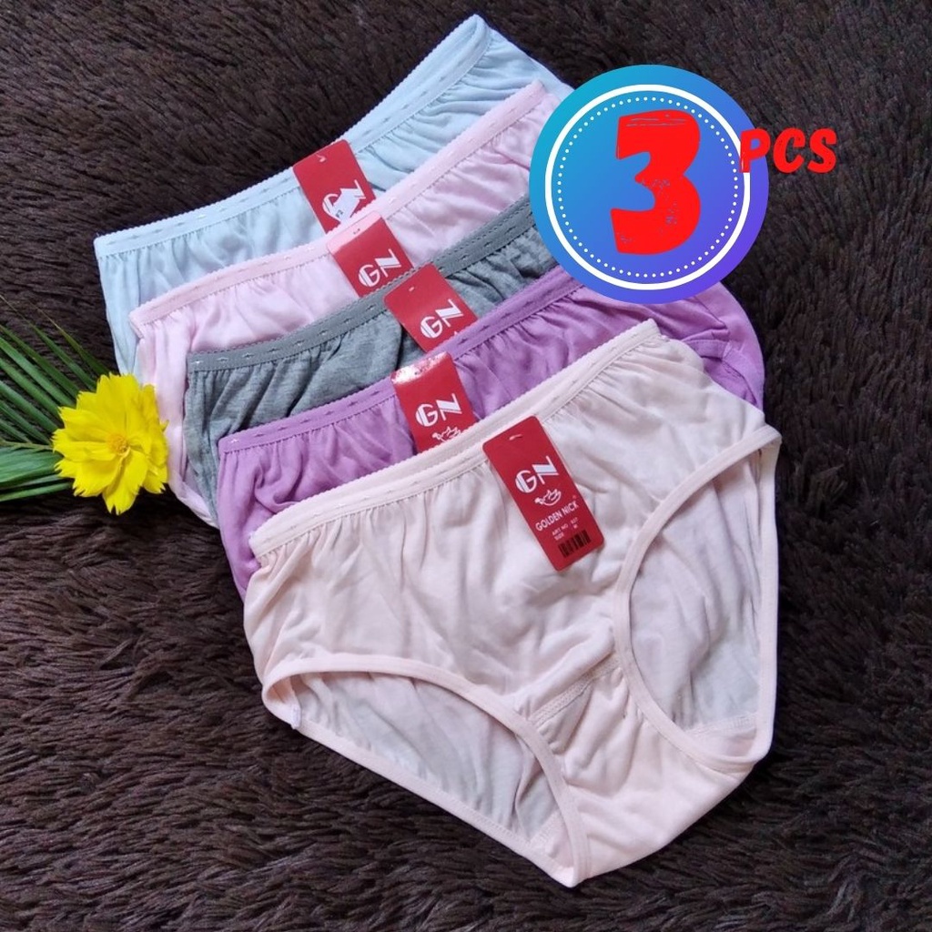 3 Pcs Celana Dalam Wanita Golden Nick / Celana Dalam Golden Nick / CD Wanita Golden Nick