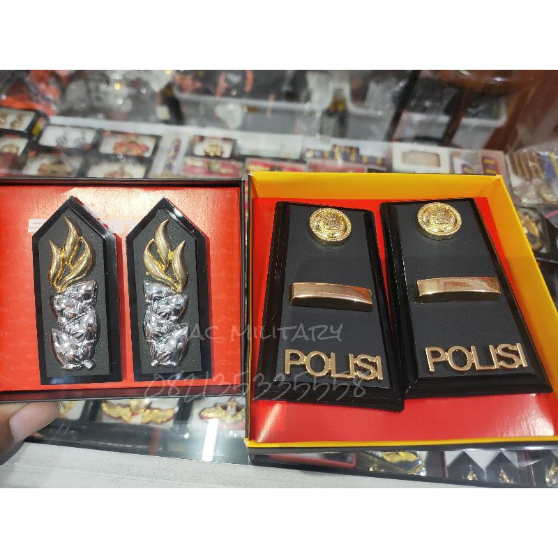 PAKET PROMO PANGKAT PERWIRA DOF MONOGRAM DOF POLRI POLISI