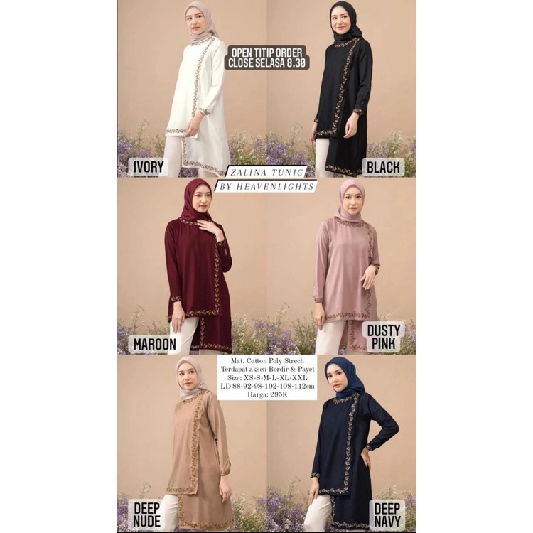 ZALINA TUNIK BY HEAVEN LIGHTS