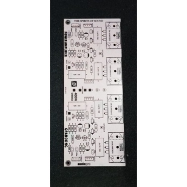 PCB Super Power 400W Stereo SANKEN Stereo SAFARI Stereo AZS-013