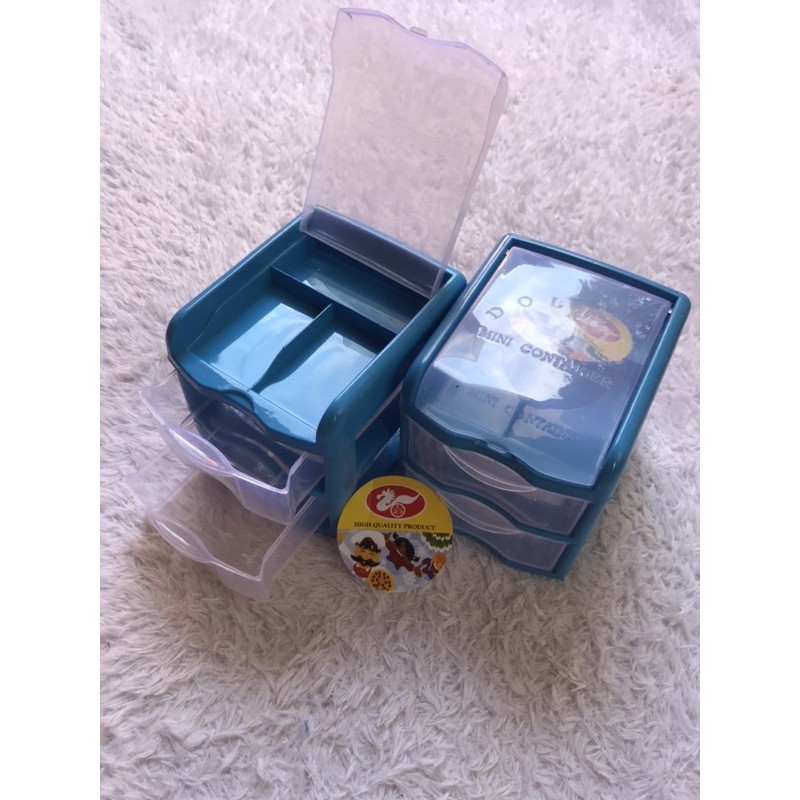Mini Container - Rak Kecil - File Kabinet - Rak Makeup