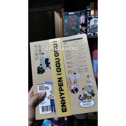 ggu ggu package enhypen 2022 sunghoon jake sunoo jungwon (sharing)