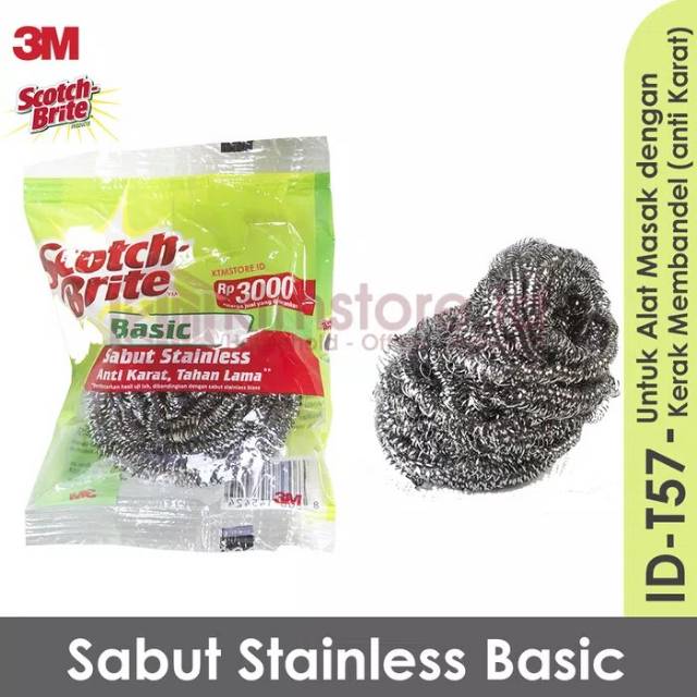 3M Scotch brite Sabut Stainless