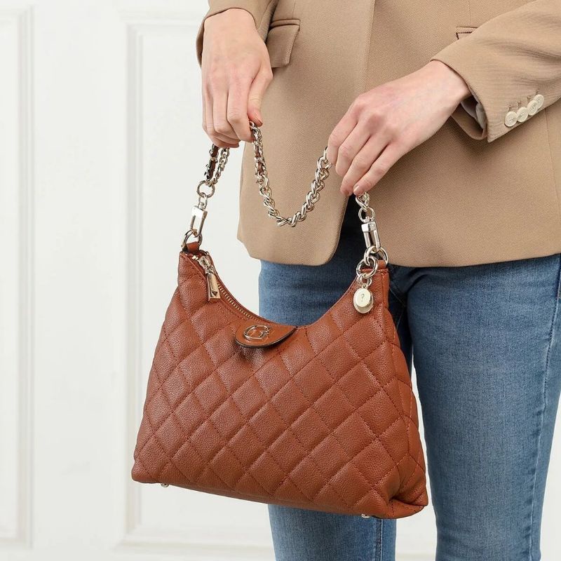 12.12 SALE | GUESSS Gillian Quilted Hobo Bag