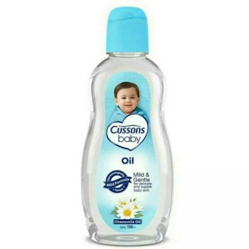 cussons baby oil  100 ml + 100 ml/ perlengkapan bayi