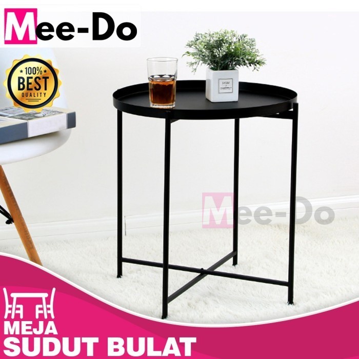 Mee Do Meja Sudut Baki Side Table Meja Teras samping Coffee table