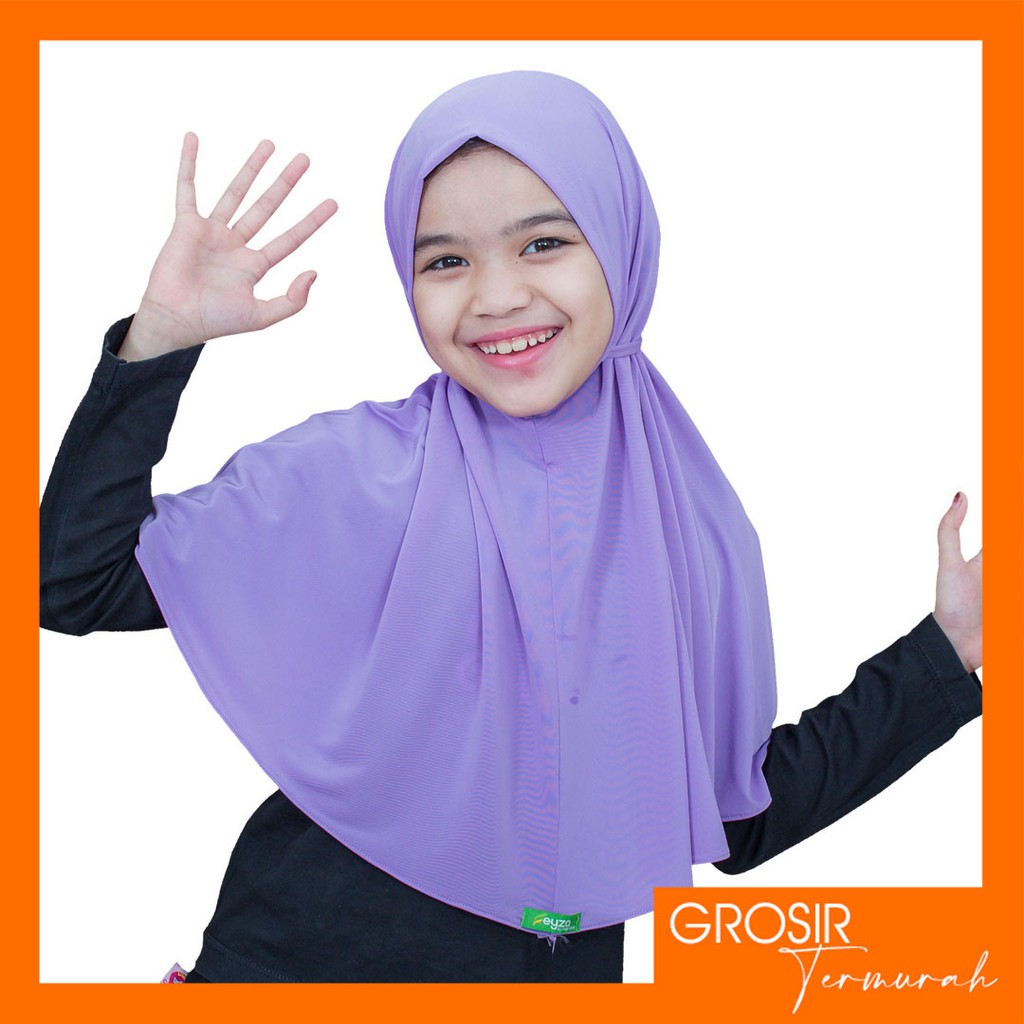 Promo Diskon ! Jilbab Instan Anak Non Pad Simple Kids | Hijab Instan Anak Kerudung Instan Anak