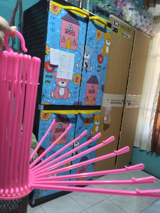 Folding Hanger 30 Sticks / Hanger Baju Bayi / Hanger Baju Lipat