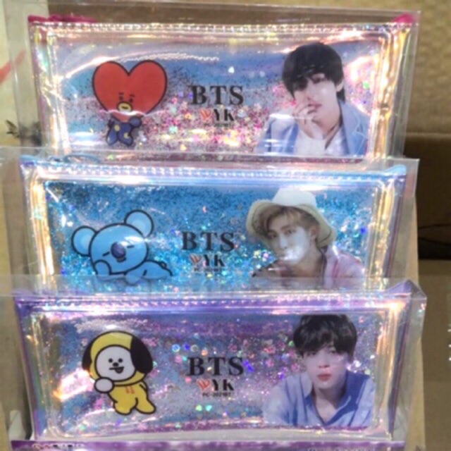 

~ KPOP ~ TEMPAT PENSIL BT21 BTS GLITTER AIR