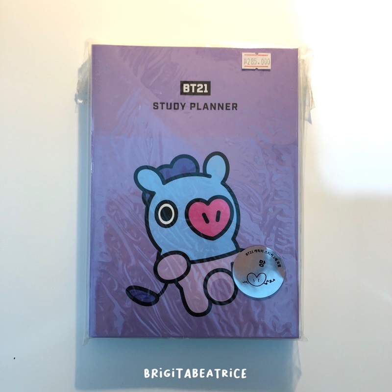 

READY STOCK | mang bt21 study planner (official)