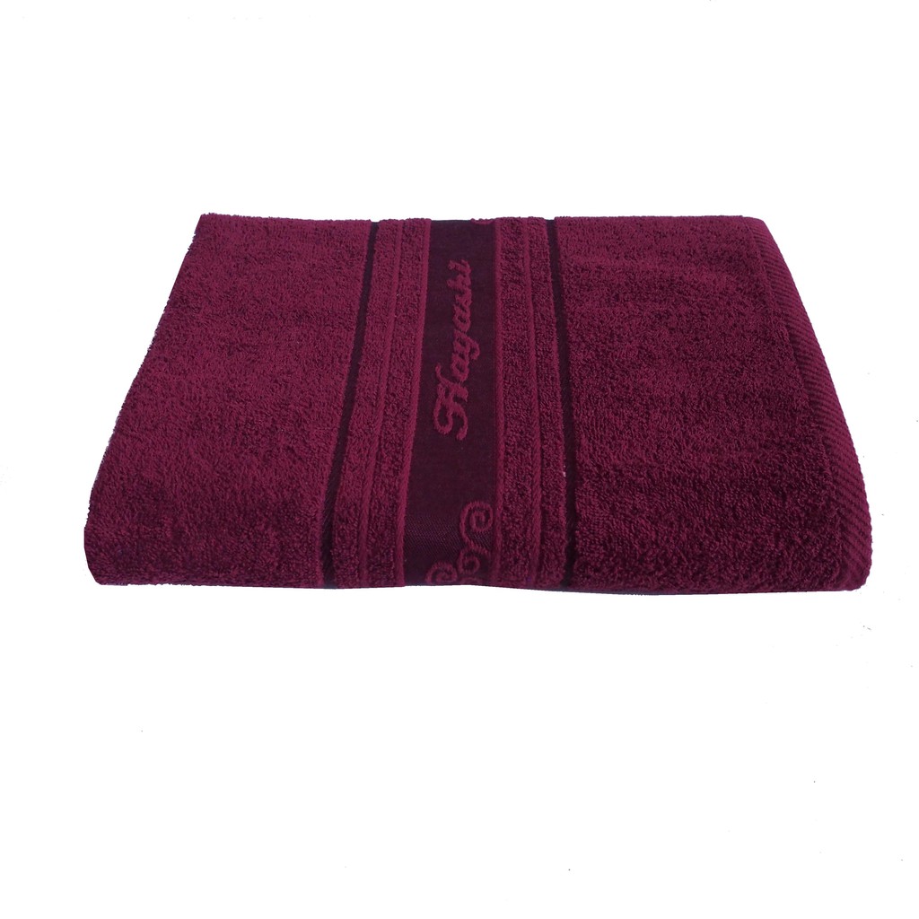Toyoterry Hayashi Handuk Mandi - Maroon 70 x 130cm