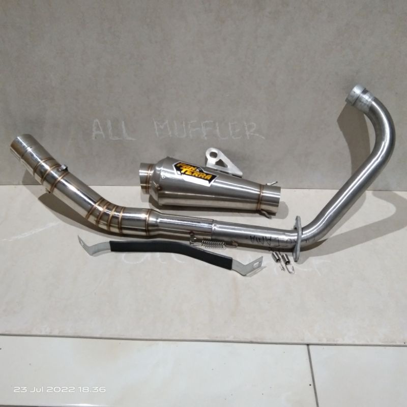 Knalpot Racing Fantera Cornelo cb 150 r lama dan cb 150 r new