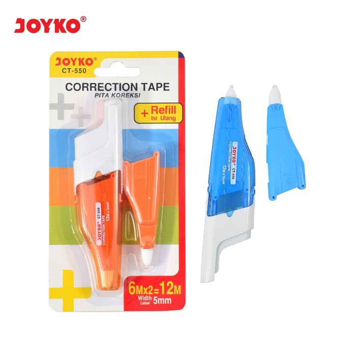 

Refill Tipex Tombow - Correction Tape - Tipex Kenko Correction Tape / Pita Koreksi Joyko Ct-550
