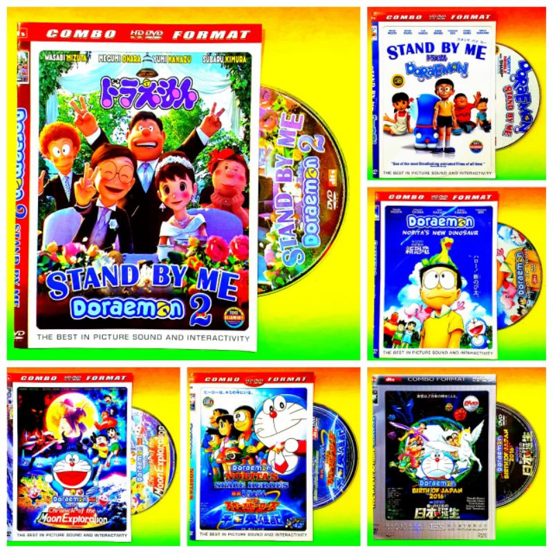 VARIASI KASET FILM DORAEMON BARU-FILM DORAEMON TERBARU-FILM ANAK KARTUN DORAEMON STAND BY ME TERBARU
