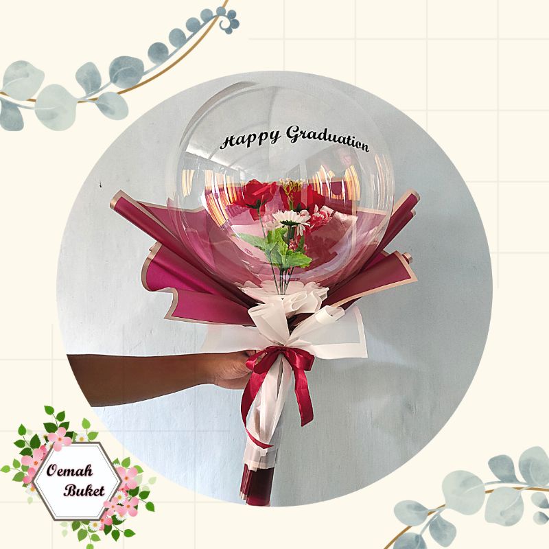 Buket Balon | Buket Bunga | Buket Wisuda | Oemah Buket Sidoarjo