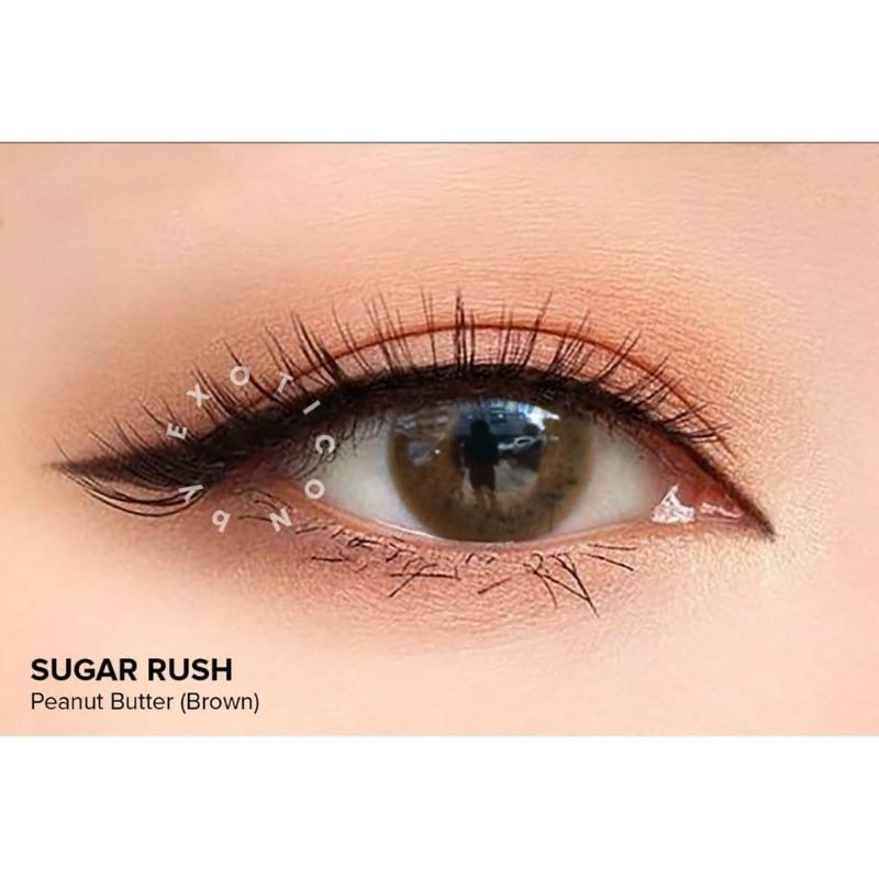 Softlens X2 SUGAR RUSH 14.2mm NORMAL by EXOTICON - FREE TEMPAT LENSA