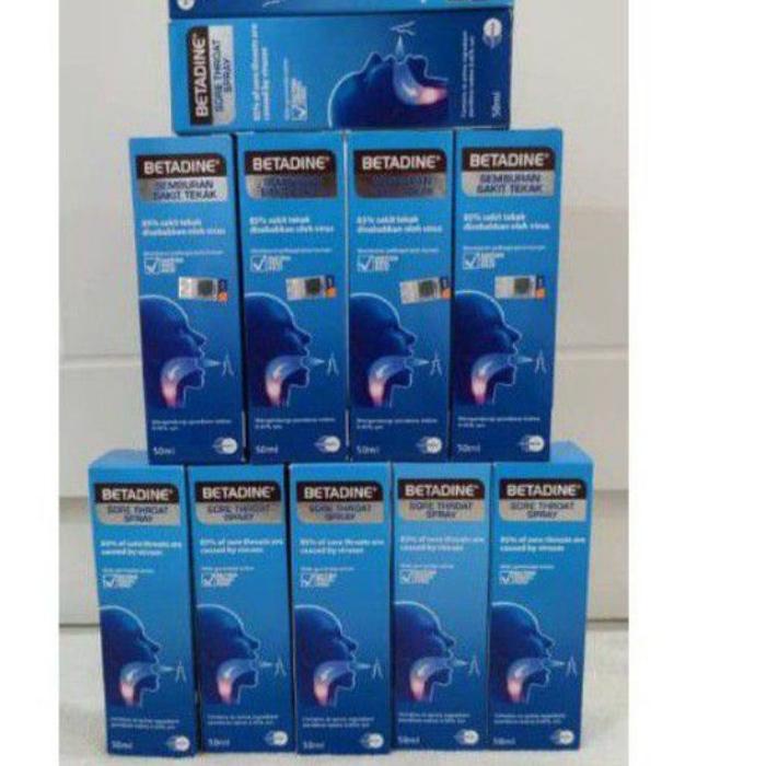 TURUN HARGA❦➤ Betadine Cold Nasal Spray / Betadine Sore Throat Spray / Betadine Nasal Kids Spray ༄ᴹᴿ