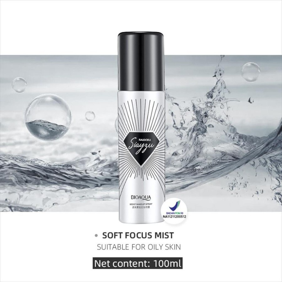 ✨ AKU MURAH ✨BIOAQUA Makeup Setting Spray matte/water bright face mist 100ml BPOM