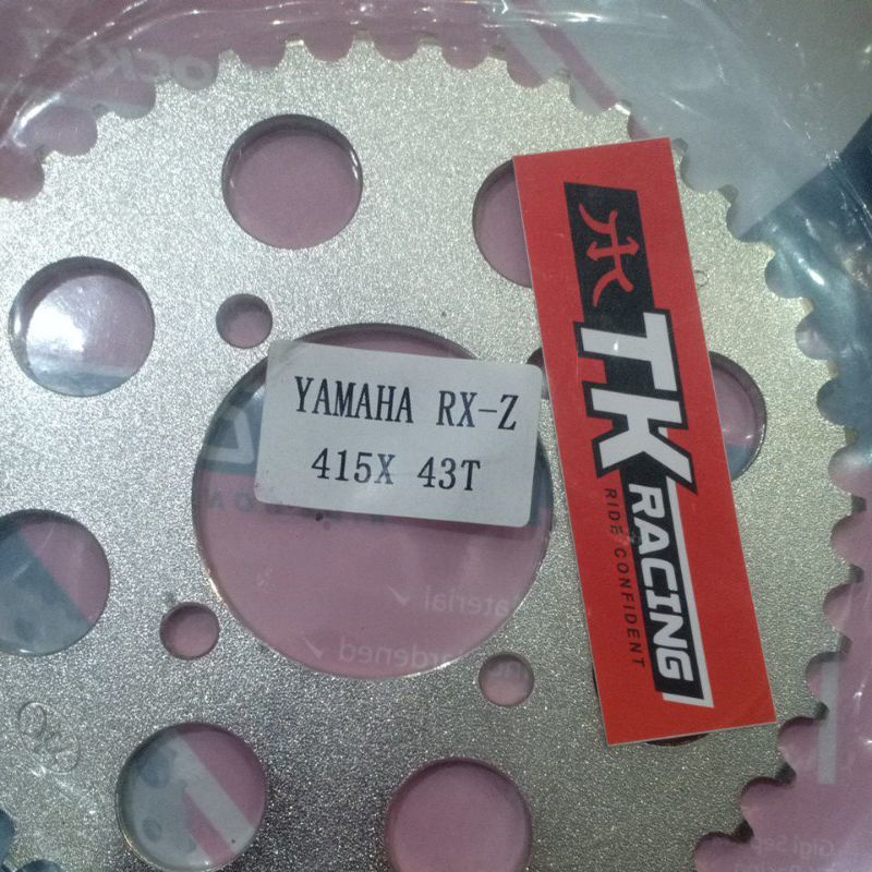 SSS RK TK 415 RX GEAR GER BELAKANG RXZ  JUPITER VEGA RX KING JUPITER Z VEGA R mx135 Ger tipis-tk 415x43