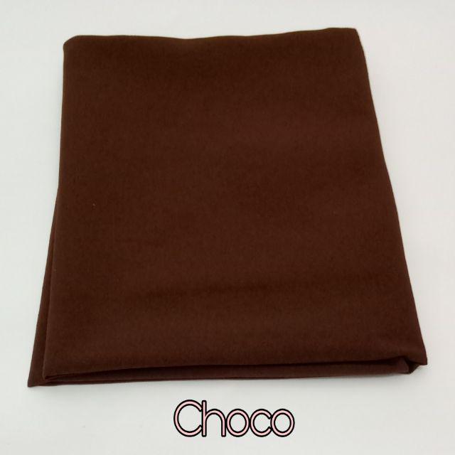 Pashmina Diamond/ Pashmina Polos Isabella/ Pasmina Sabyan Murah 175x75-Choco