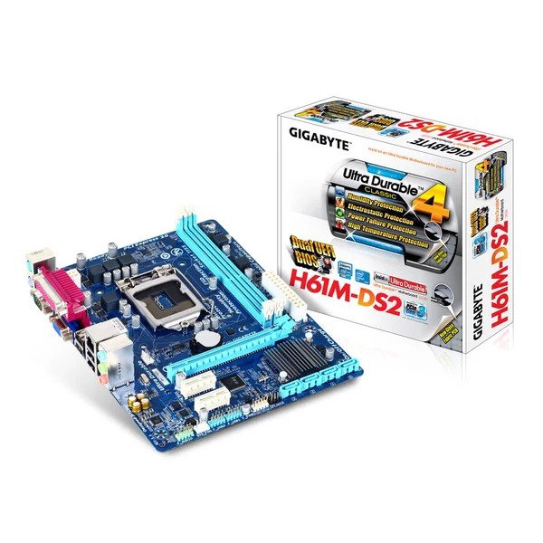 Mainboard Gigabyte H61M-DS2 / LGA 1155
