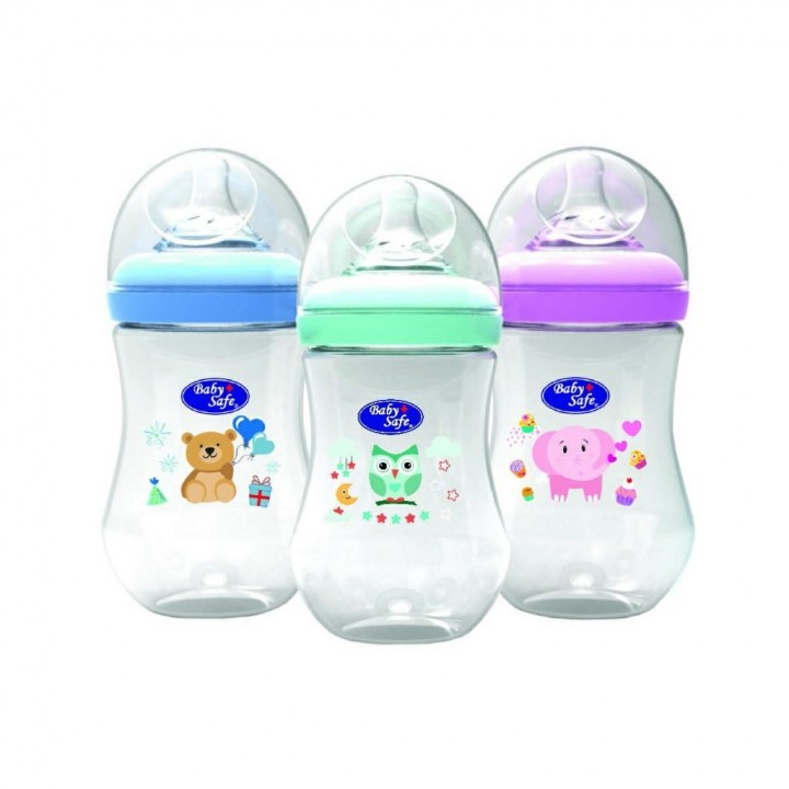 Baby Safe Wide Neck Bottle 250ml - Botol Susu Bayi