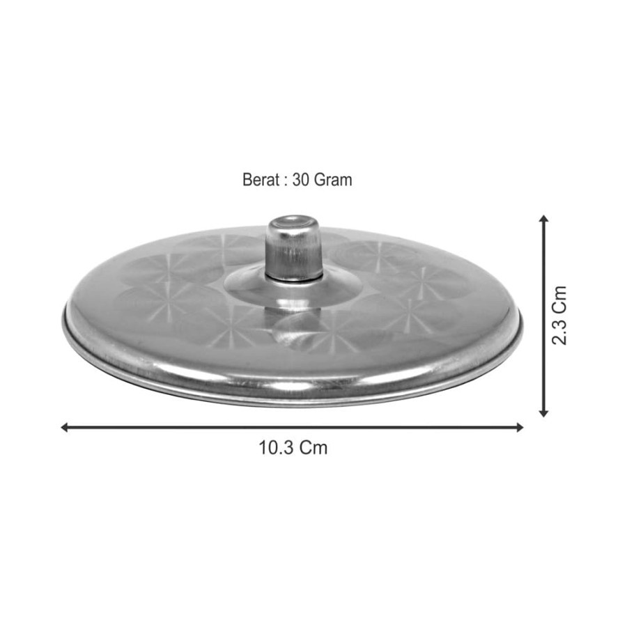 Tutup Gelas Stainless murah