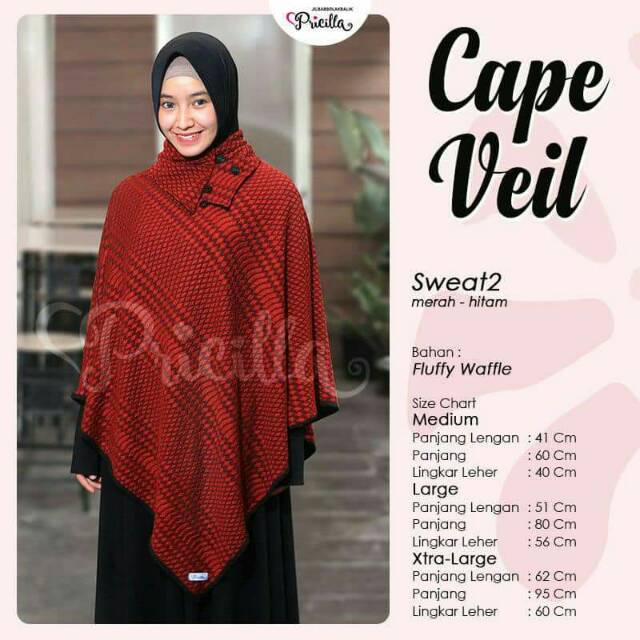 Cape Veil Pricilla