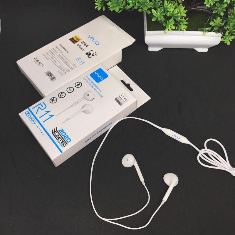 Headset Handsfree Vivo R11 Earphone Vivo R11