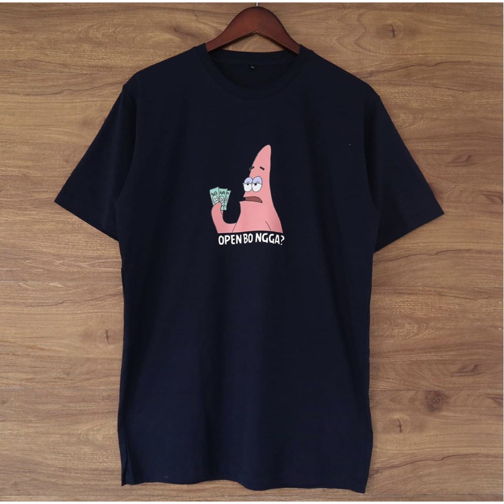 KAOS / TSHIRT / BAJU PRIA DAN WANITA KEKINIAN OPEN BO GA ? UNISEX