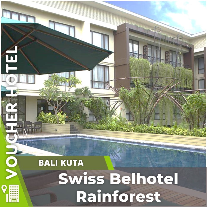 Jual Voucher Hotel Swiss Belhotel Rainforest Bali Indonesia | Shopee ...