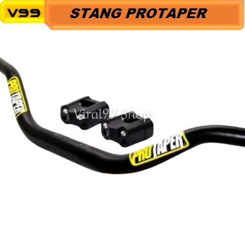 Stang Motor Fatbar Protaper Tinggi hitam universal Vixion ADV
