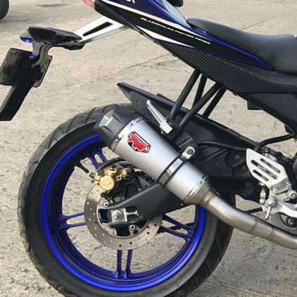 BRILIANT Knalpot Vixion new NVL merk R9 Alpha series