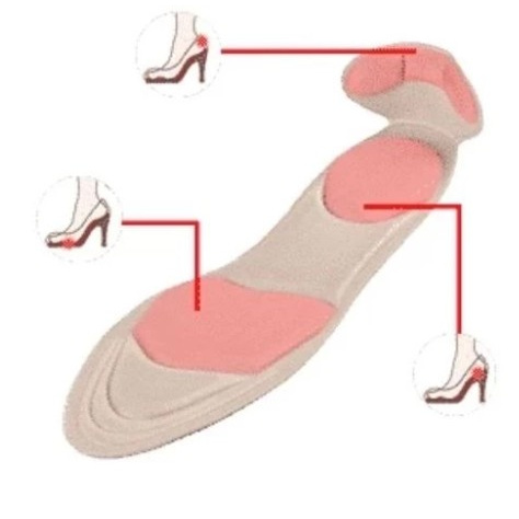 ready stock instant gosend Total Cover Insole For Comfy Heels Shoes