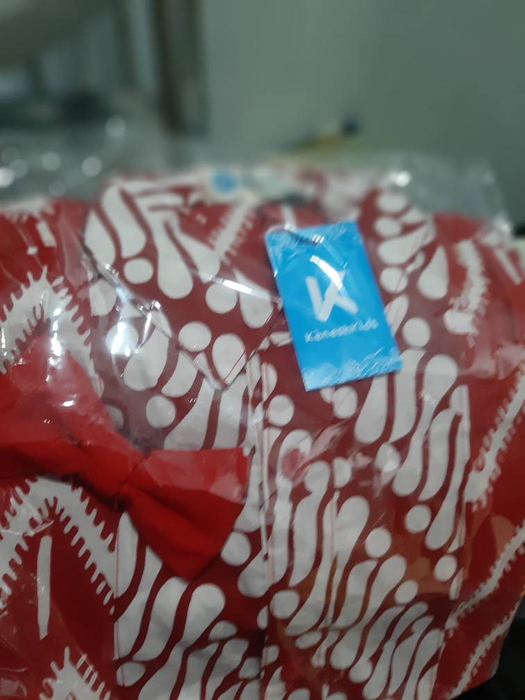 Baju Kemeja Seri Agra Hem Batik Anak  6 Bulan 1 2 3 4 5 6 7 8 9 10 11 12 Tahun Keneshkids