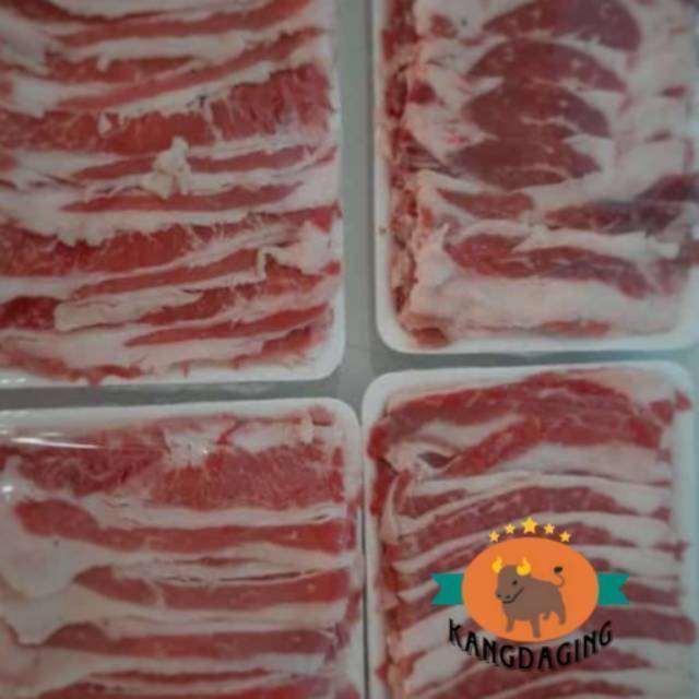 

Daging sapi slice - US Shortplate beef