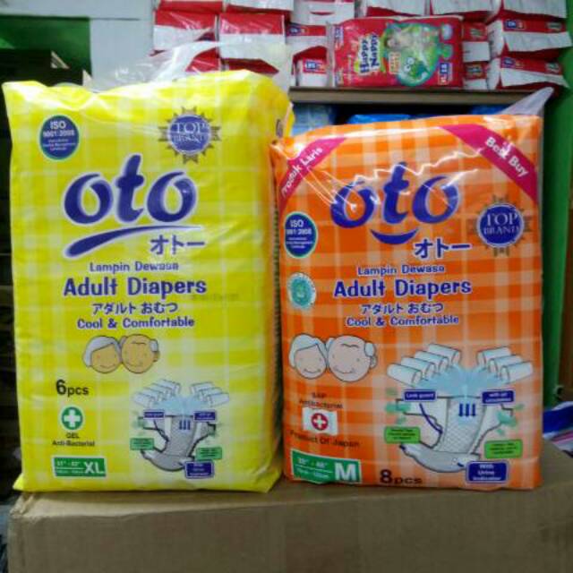 Oto adult diapers popok perekat dewasa M8 L7 xL 6