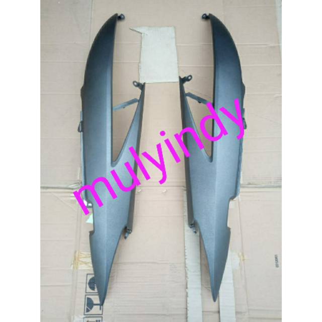 cover body bodi belakang Vario fi 110 LED hitam abu dof dop 2015 2016 2017 2018
