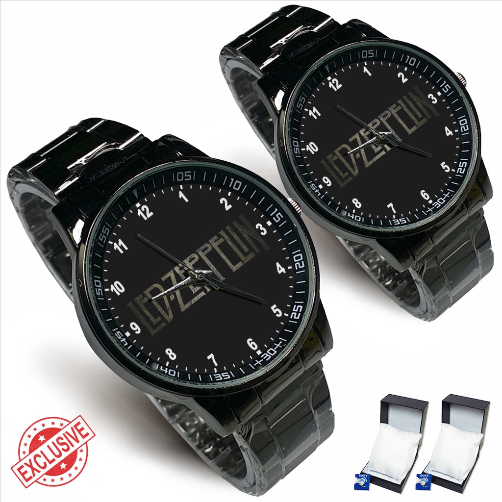 Jam Tangan Rantai Couple BAND LED ZEPPELIN 3 (Awesome)